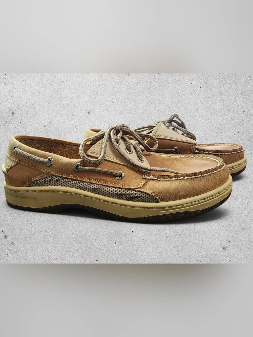 Sperry Top-Sider Leather Boat Shoes Men's 8W